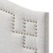 Baxton Studio Aubrey Modern Grayish Beige Upholstered Twin Size Headboard 125-6981 - alternate 3